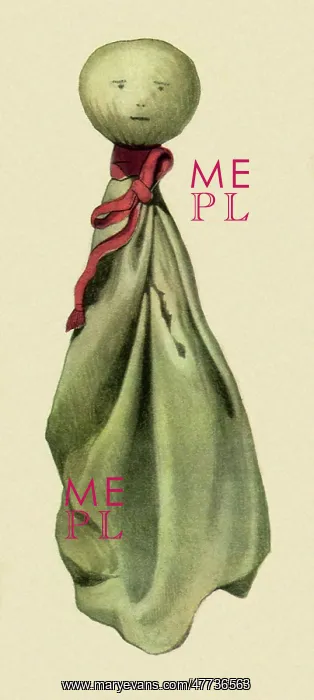 : Tied Kerchief Doll : Tied Kerchief Doll