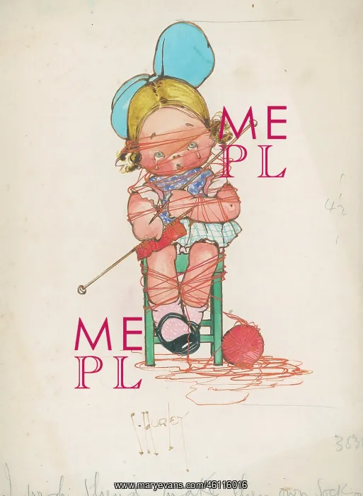 : Tied up with wool, knitting : Tied up with wool, knitting