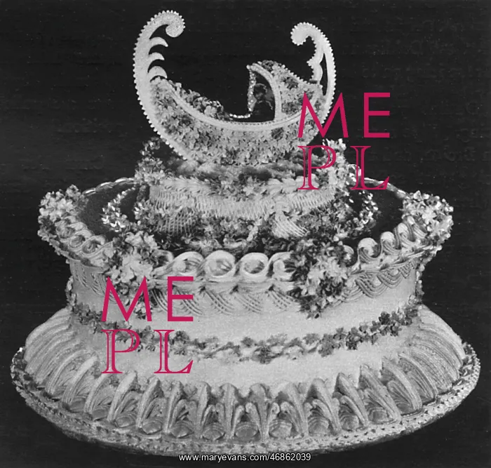 : One Tier Wedding Cake with Gondola : One Tier Wedding Cake with Gondola