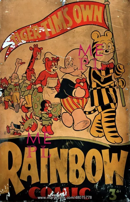 : Tiger Tim's Own Rainbow Comic : Tiger Tim's Own Rainbow Comic