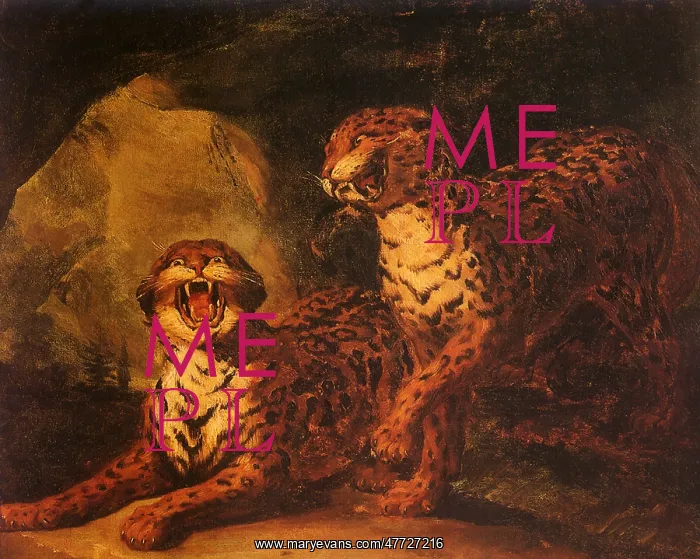  : The Tigers, by Gericault