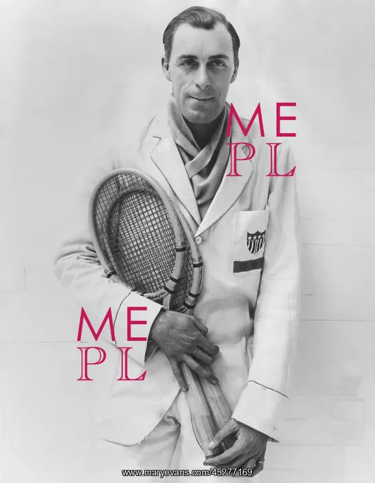 : Bill Tilden after his first match since reinstatement : Bill Tilden after his first match since reinstatement