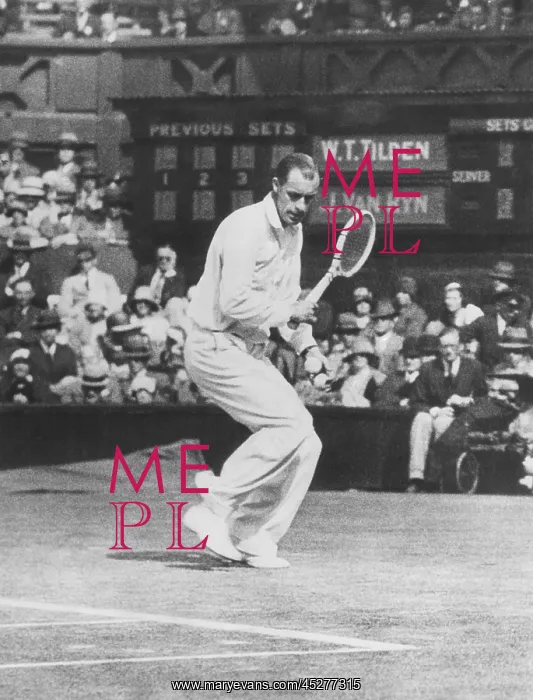 : Bill Tilden as he played against John Van Ryn : Bill Tilden as he played against John Van Ryn