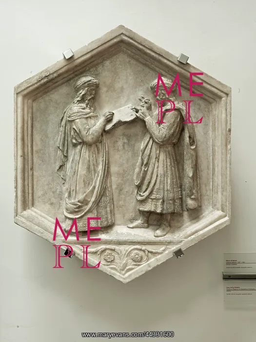 : Tile from Giotto's Bell Tower : Tile from Giotto's Bell Tower