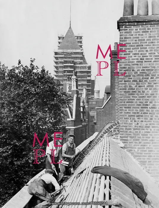 : TILING THE TEMPLE ROOF : TILING THE TEMPLE ROOF