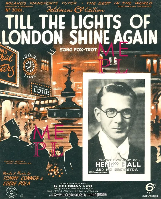 : Till The Lights Of London Shine Again : Till The Lights Of London Shine Again