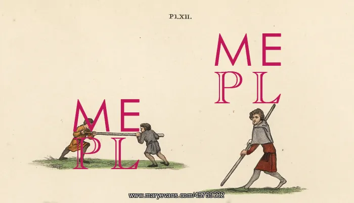 : Tilting game, 14th century : Tilting game, 14th century