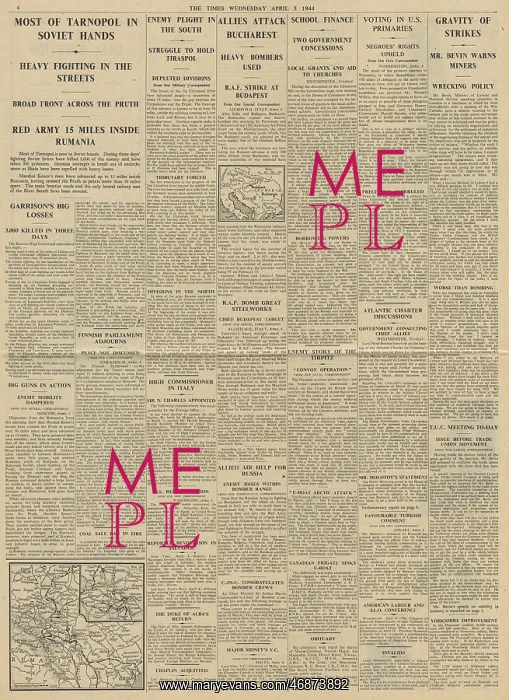 : The Times Allied aircraft bomb Bucharest : The Times Allied aircraft bomb Bucharest