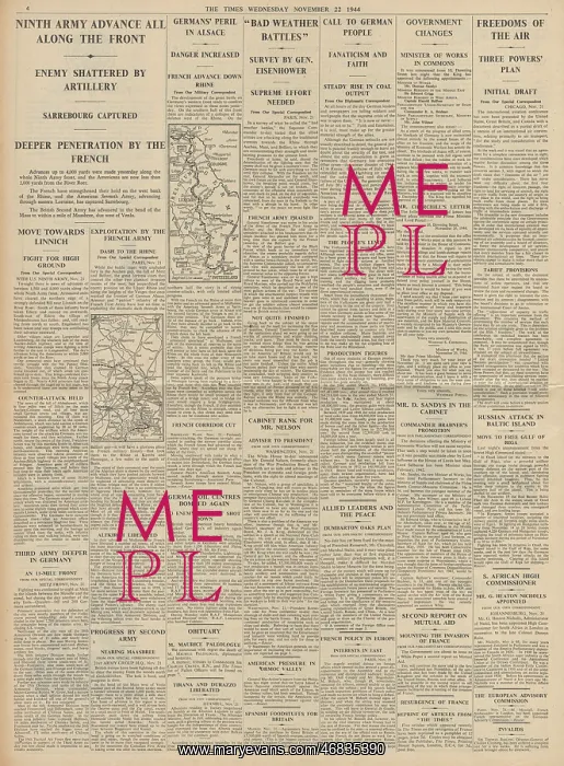 : The Times Allies advance on Western Front : The Times Allies advance on Western Front