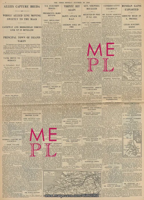 : The Times Allies capture Breda : The Times Allies capture Breda