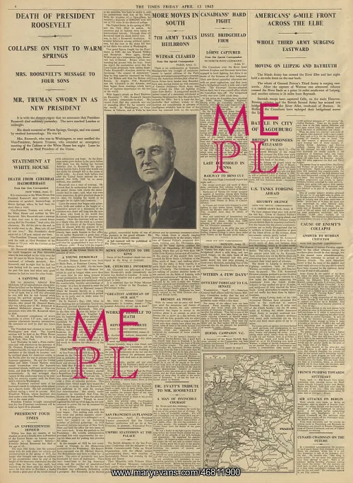 : The Times Allies cross the Elbe : The Times Allies cross the Elbe