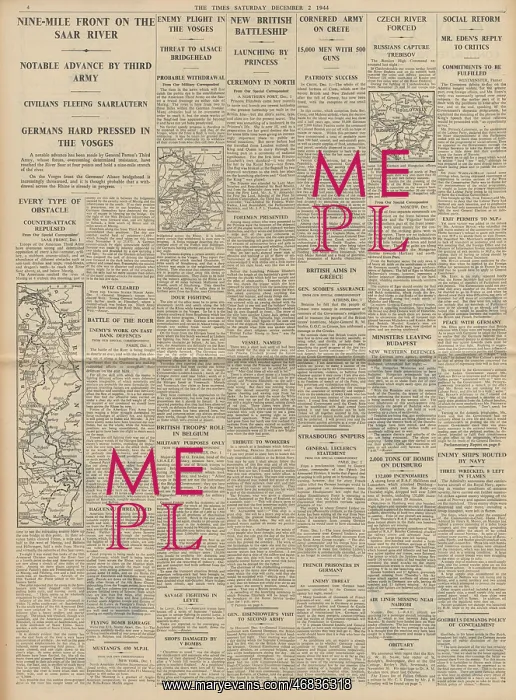 : The Times Allies mass along the Saar : The Times Allies mass along the Saar