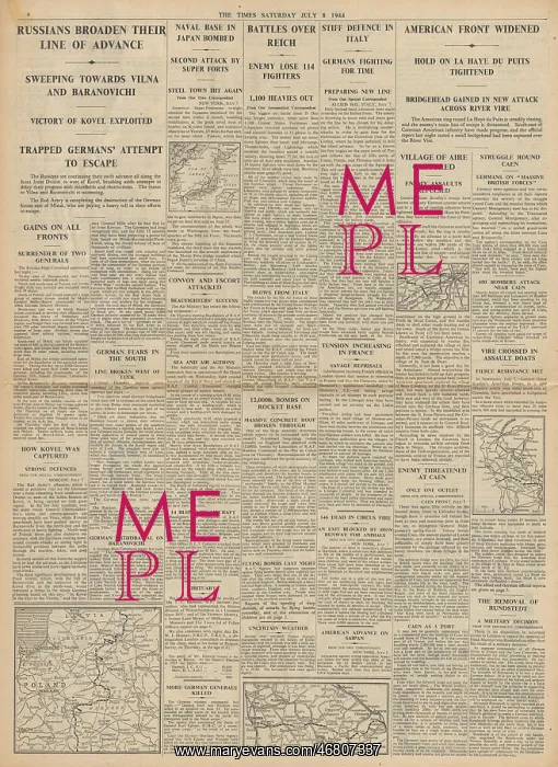 : The Times Bombing of Caen : The Times Bombing of Caen