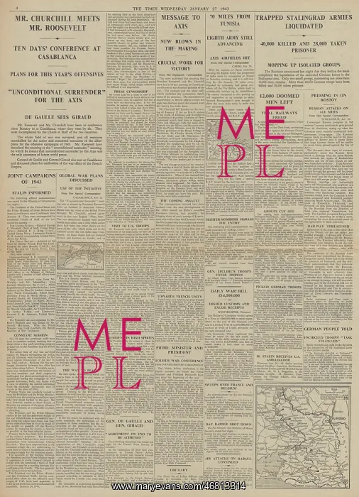  : The Times Casablanca Conference