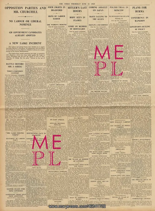 : The Times General Election : The Times General Election