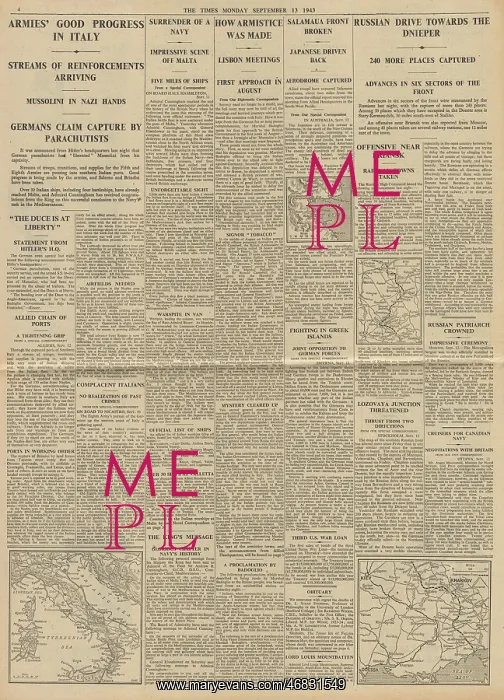 : The Times German forces rescue Mussolini : The Times German forces rescue Mussolini
