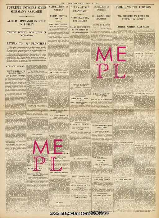 : The Times Germany divided into four zones : The Times Germany divided into four zones