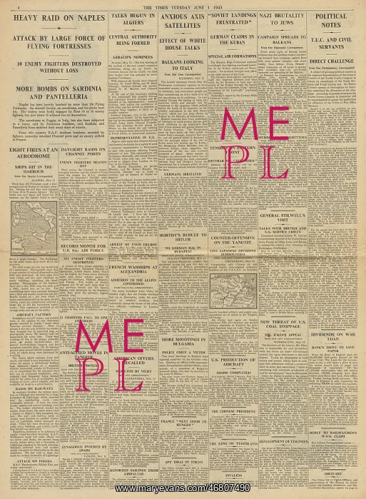 : The Times Naples bombed : The Times Naples bombed