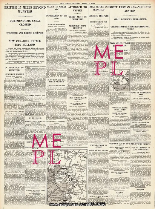 : The Times Red Army enter Austria : The Times Red Army enter Austria