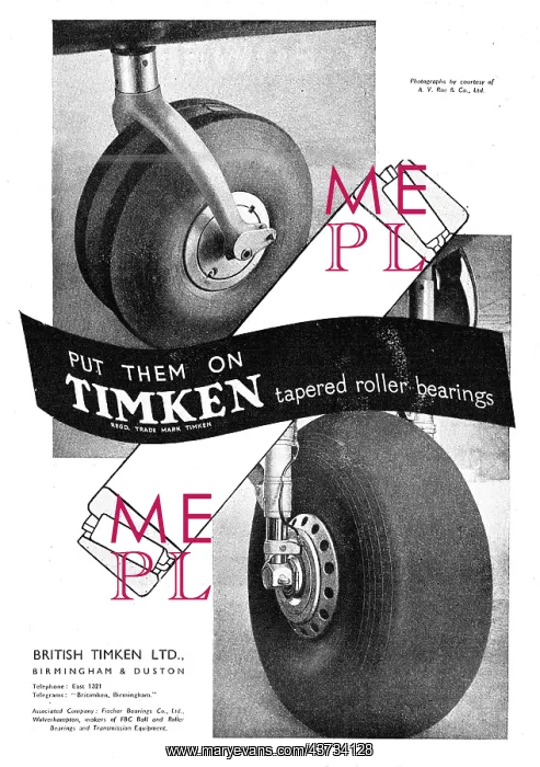  : Timken Bearings