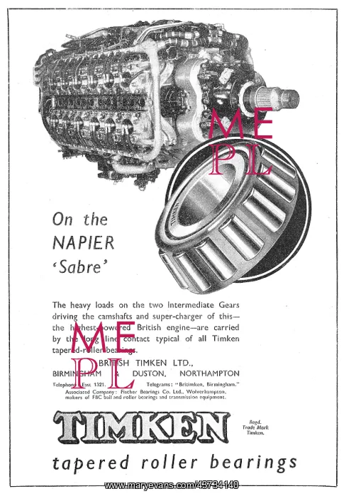  : Timken Bearings