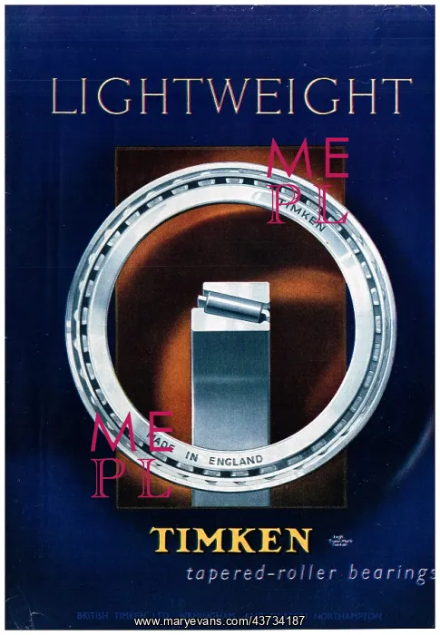  : Timken Bearings