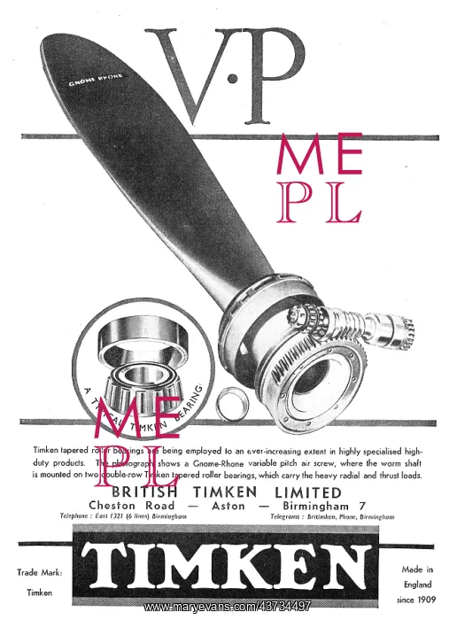  : Timken Bearings