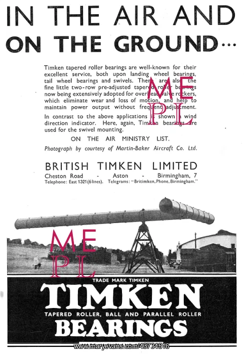  : Timken Bearings