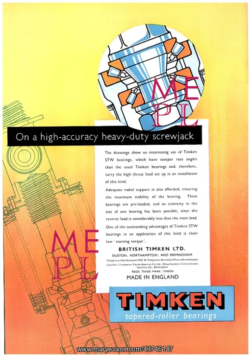 : Timken Bearings : Timken Bearings