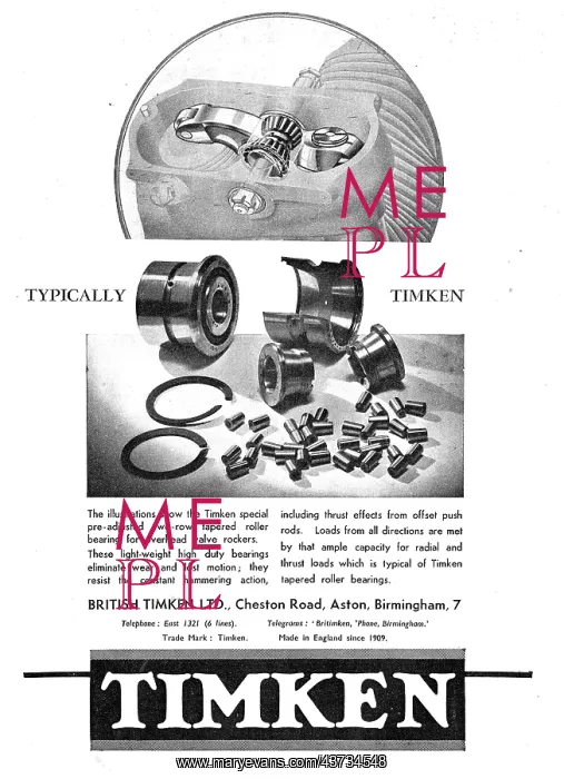 : Timken Bearings For Aircraft : Timken Bearings For Aircraft