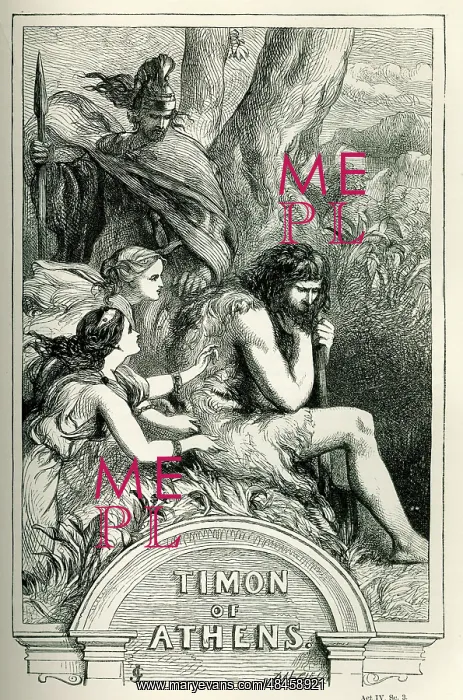 : Timon of Athens - title page : Timon of Athens - title page