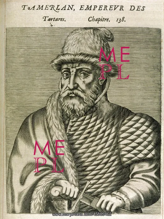 : TIMUR - 2. TIMUR LENK (variously spelt as Tamerlane, Tamburlaine etc) Asiatic ruler : TIMUR - 2. TIMUR LENK (variously spelt as Tamerlane, Tamburlaine etc) Asiatic ruler