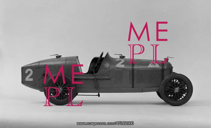  : Tin Toy. A printed tin toy Alfa Romeo P2 Racing Car