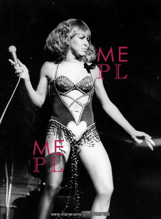 : Tina Turner, American pop singer, Hammersmith Odeon : Tina Turner, American pop singer, Hammersmith Odeon
