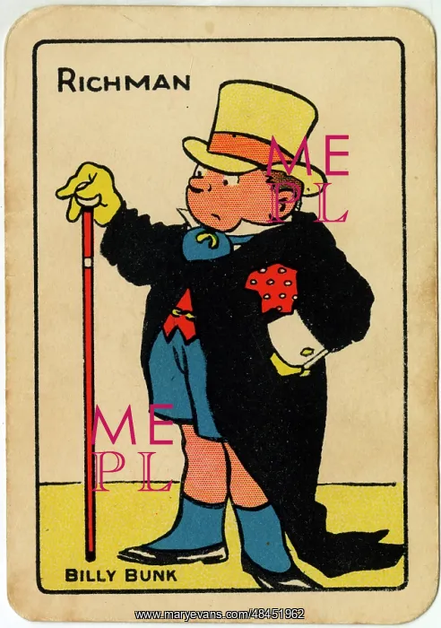 : Tinker, Tailor playing card - Richman : Tinker, Tailor playing card - Richman
