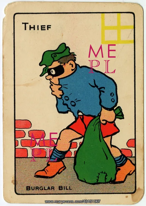 : Tinker, Tailor playing card - Thief : Tinker, Tailor playing card - Thief