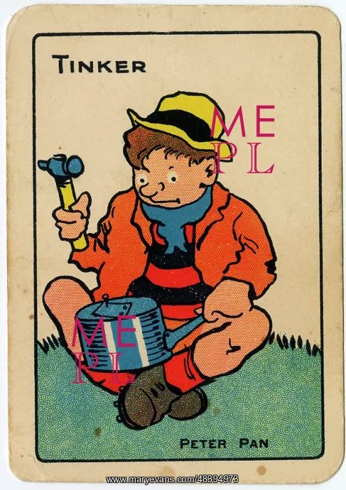: Tinker, Tailor playing card - Tinker : Tinker, Tailor playing card - Tinker