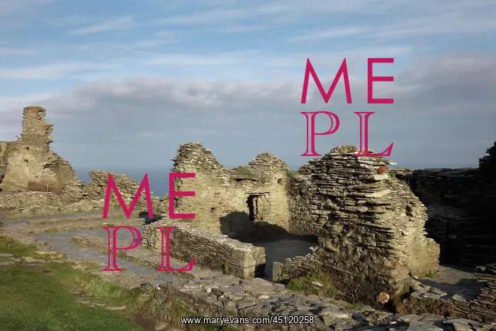 : Tintagel Castle, Tintagel, Cornwall, England : Tintagel Castle, Tintagel, Cornwall, England