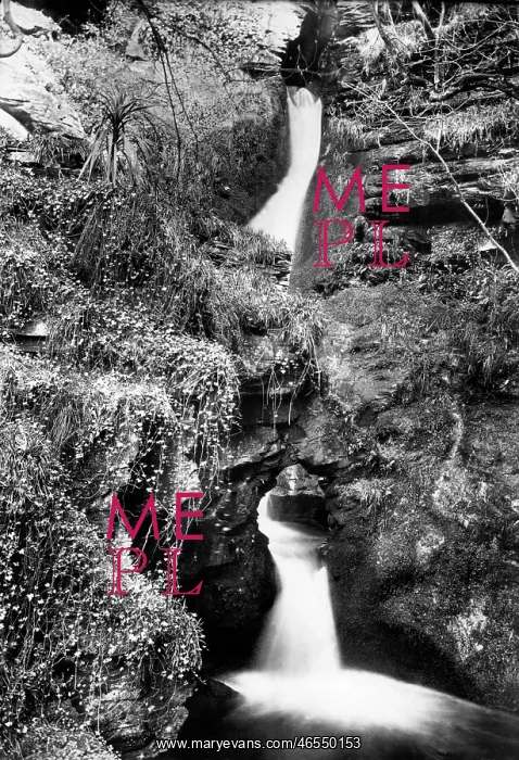  : Tintagel, St Nectan's Kieve Fall 1894
