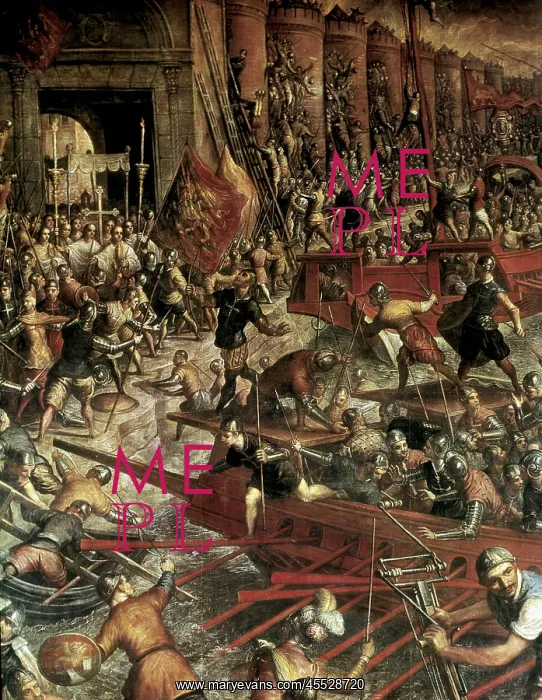 : TINTORETTO, The Capture of Constantinople in 1204 : TINTORETTO, The Capture of Constantinople in 1204