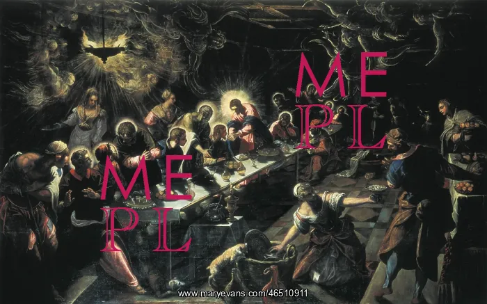 : TINTORETTO, Jacopo Robusti, The Last Supper : TINTORETTO, Jacopo Robusti, The Last Supper