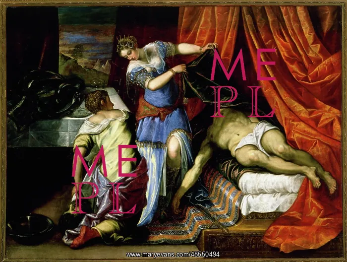 : Tintoretto, Judith and Holofernes : Tintoretto, Judith and Holofernes