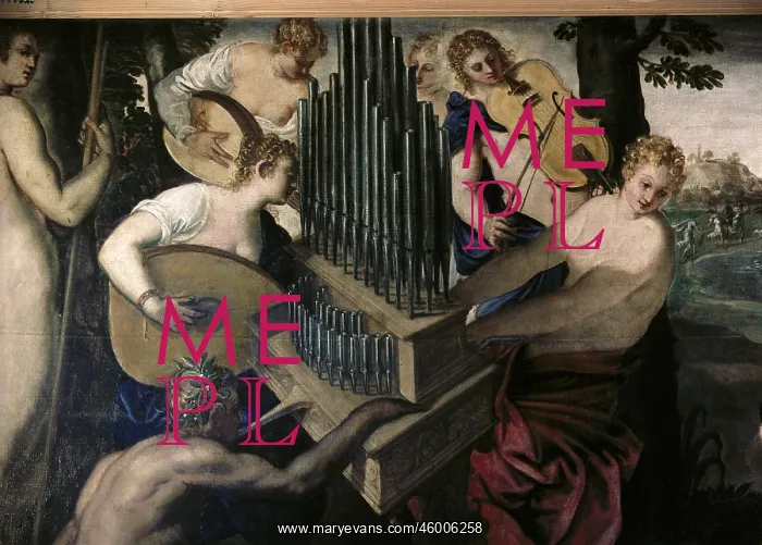 : Tintoretto, The Muses (detail) : Tintoretto, The Muses (detail)