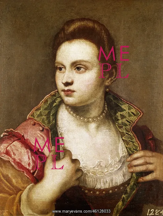 : Tintoretto, Portrait of Marietta Robusti : Tintoretto, Portrait of Marietta Robusti