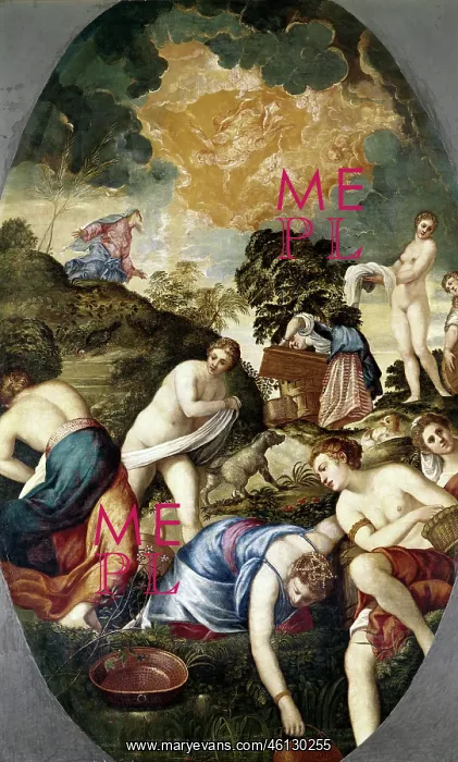 : Tintoretto, Purification of the Midianite Virgins : Tintoretto, Purification of the Midianite Virgins