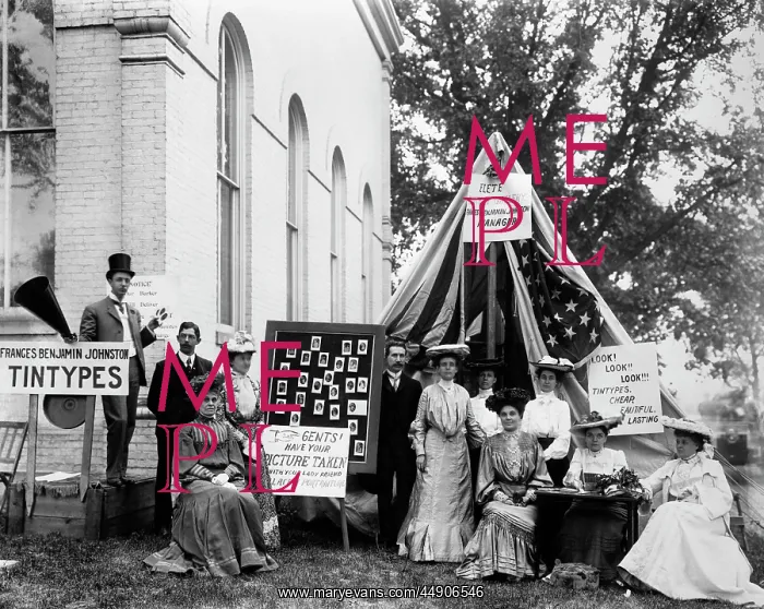 : Tintype Booth At County Fair In : Tintype Booth At County Fair In