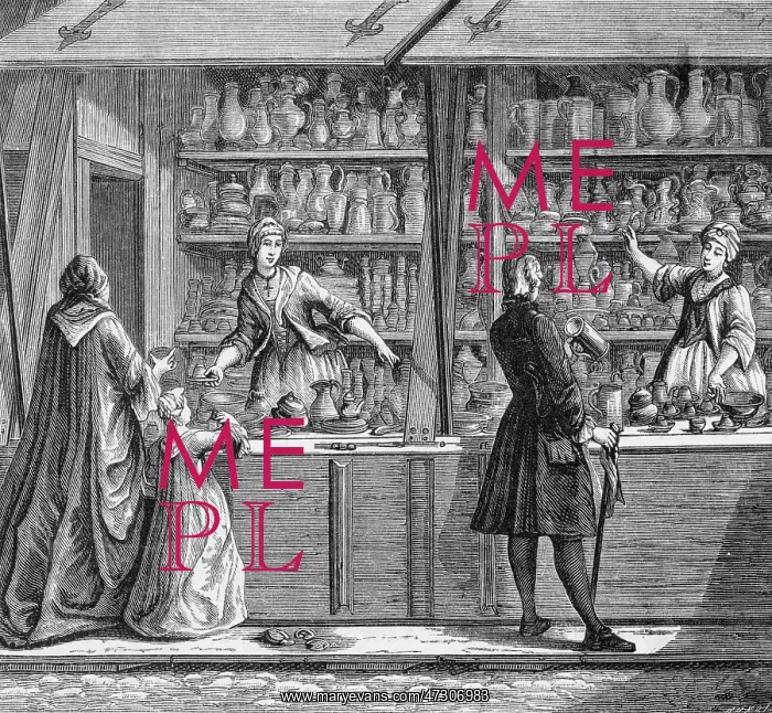  : TINWARE DEALER / 18THC