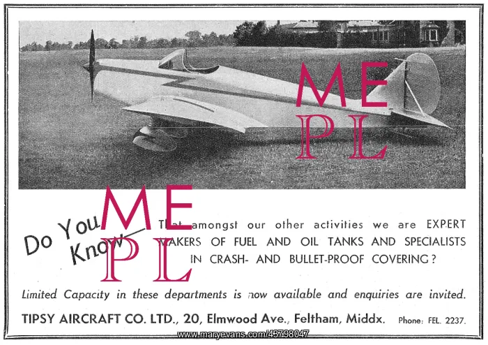  : Tipsy Aircraft