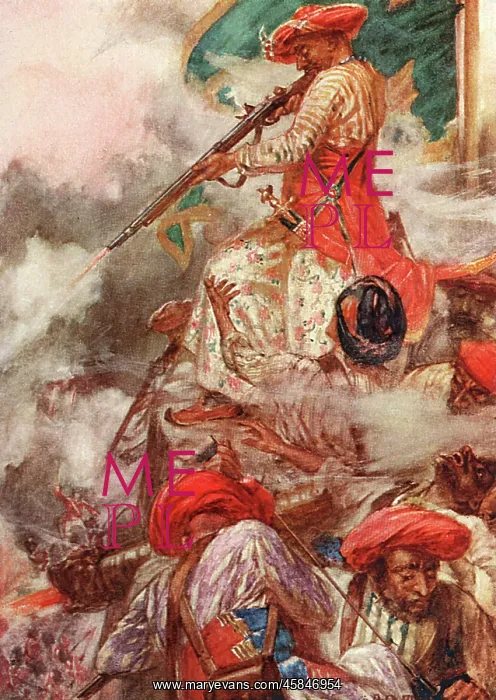 : TIPU DEFENDS MYSORE / 1799 : TIPU DEFENDS MYSORE / 1799