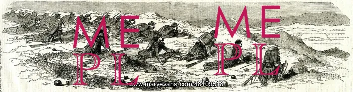 : Tirailleurs on guard in the trenches, Battle of Inkerman : Tirailleurs on guard in the trenches, Battle of Inkerman